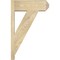 Ekena Millwork Traditional Rough Sawn Craftsman Outlooker, Douglas Fir, 8"W x 22"D x 34"H OUT08X22X34TRA04RDF - alternate 2